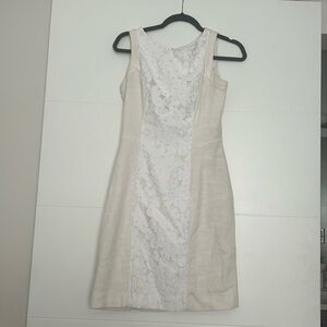 Lilly Pulitzer size 2 cream and white dress